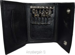 New Leather Key Chain; Zip Coin Case; Key Ring; key chain for men and women #573 - Image 8