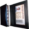 New Slim Business Credit Card ID card picture Holder 4 Card Case and ID  BNWT++*
