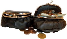 New Women's Leather Mirror Change Purse coin bag Women’s Wallet bag mini purse++