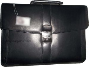 New leather briefcase business case attaché case handbag business bag