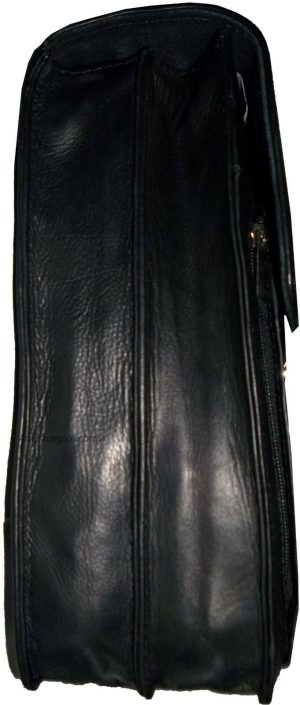 New leather briefcase business case attaché case handbag business bag - Image 5