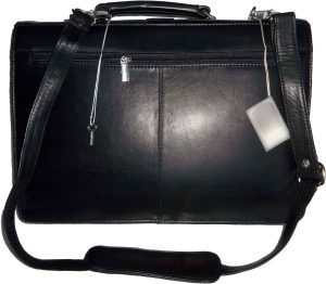 New leather briefcase business case attaché case handbag business bag - Image 7