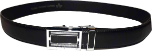 Quick-lock Men's leather dress belt XL Casual belt Automatic fit leather belt