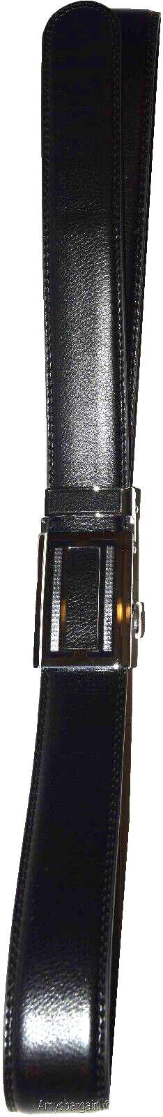 Quick-lock Men's leather dress belt XL Casual belt Automatic fit leather belt - Image 7