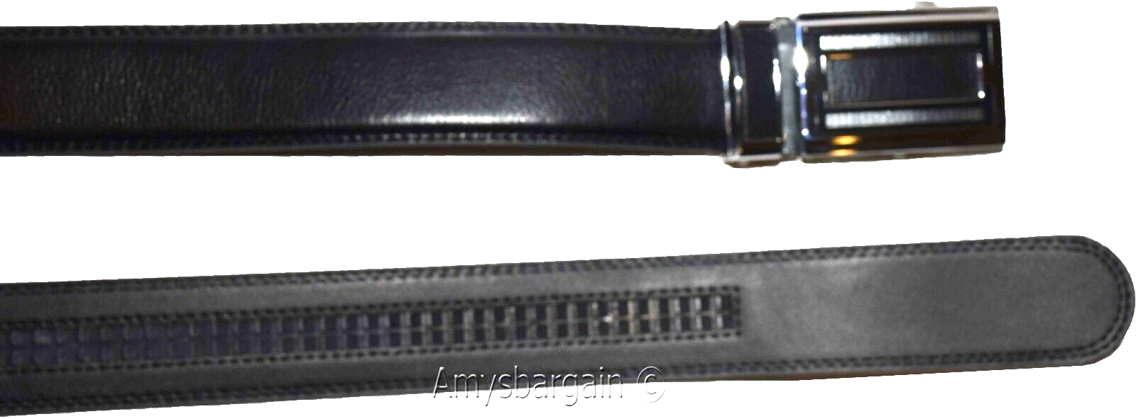 Quick-lock Men's leather dress belt XL Casual belt Automatic fit leather belt - Image 10