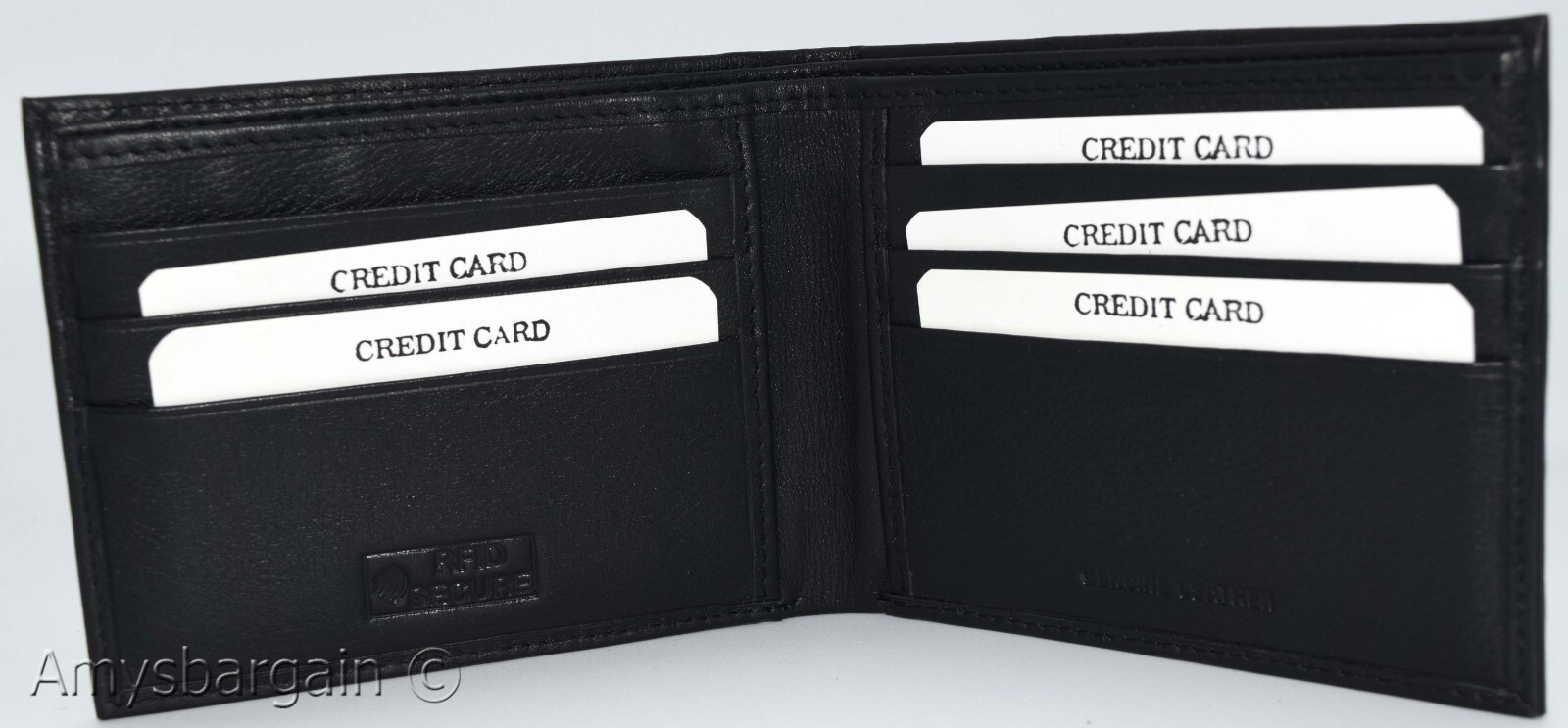 RFID men's wallet bifold genuine leather protect IDs credit cards new in box - Image 4