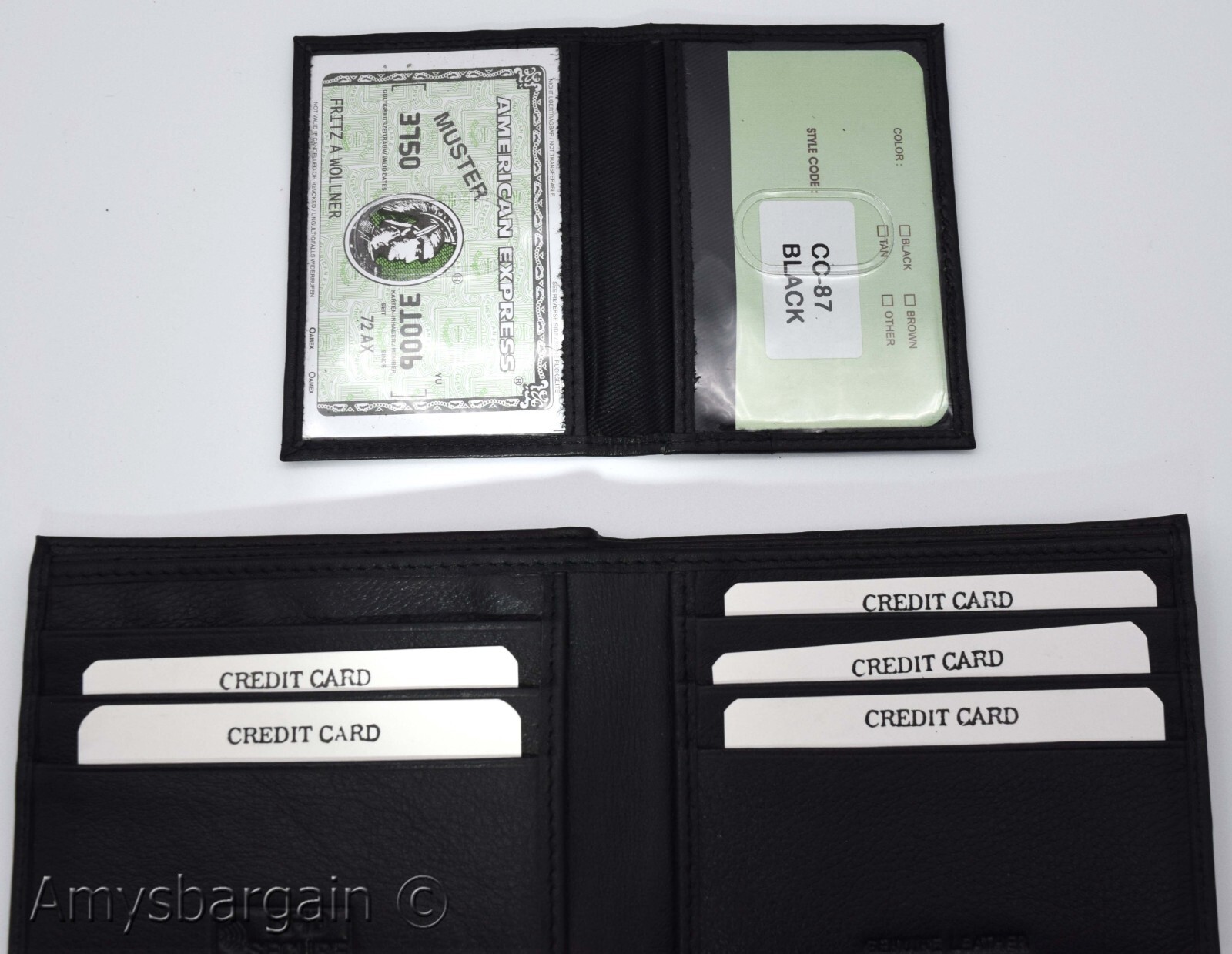 RFID men's wallet bifold genuine leather protect IDs credit cards new in box - Image 8