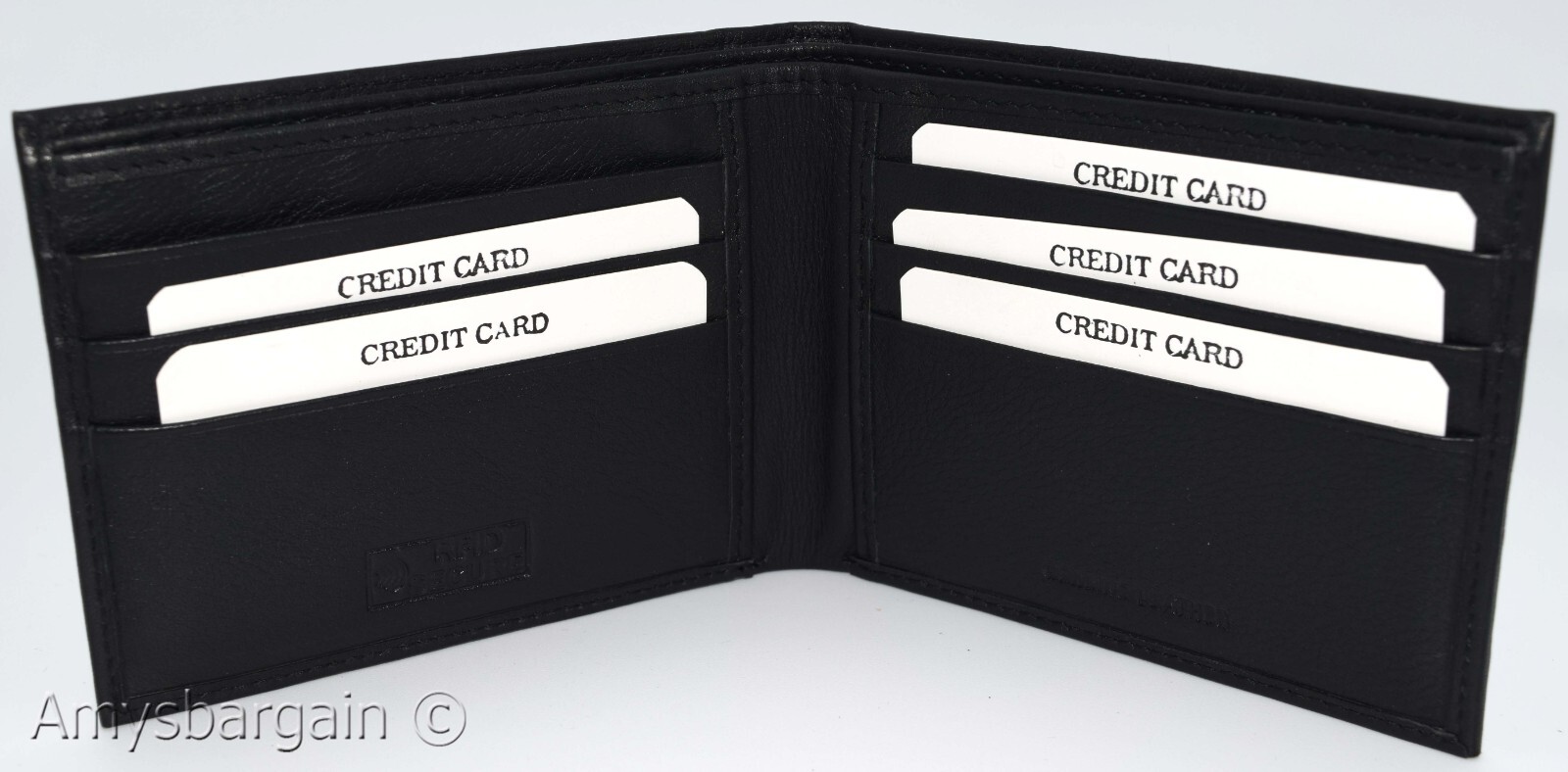 RFID men's wallet bifold genuine leather protect IDs credit cards new in box - Image 10