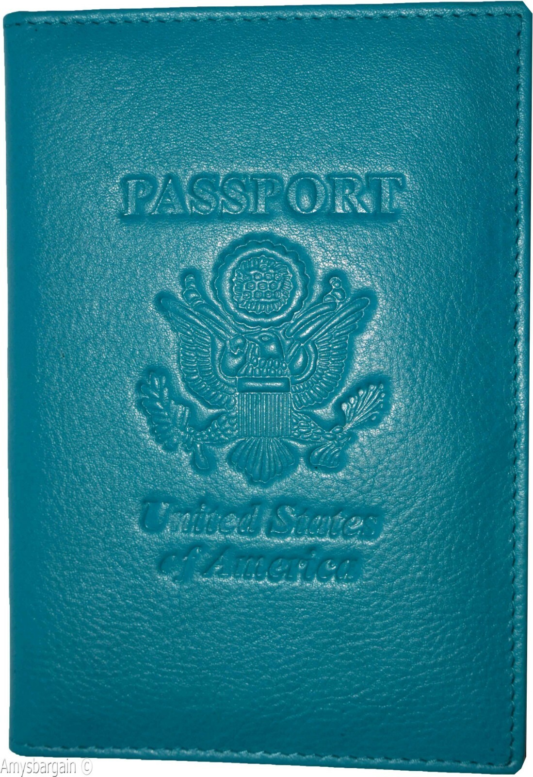 RFID passport case genuine leather passport cover USA leather passport holder - Image 5