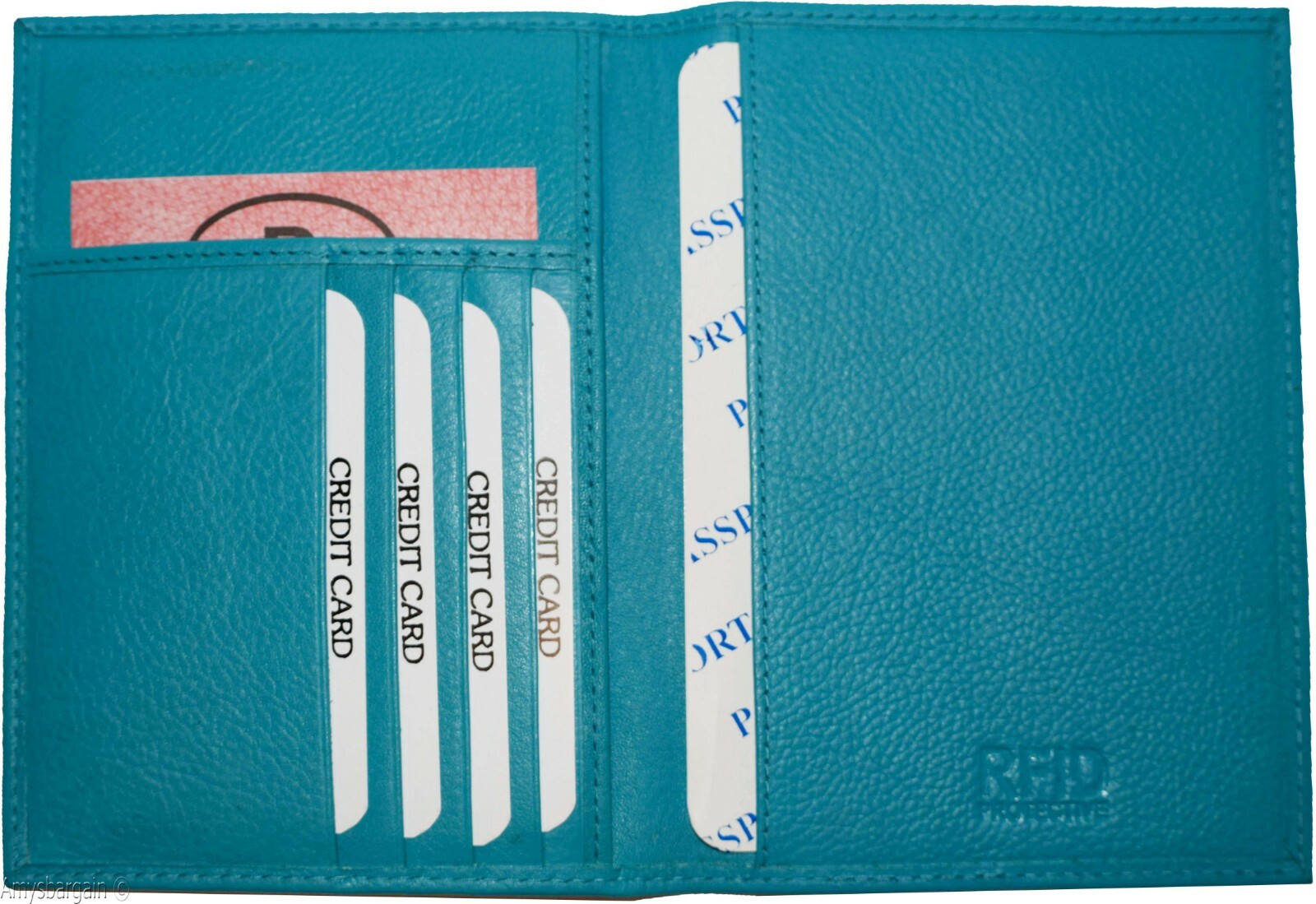 RFID passport case genuine leather passport cover USA leather passport holder - Image 8