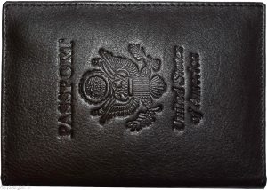 RFID passport case leather passport cover USA leather passport holder - Image 3