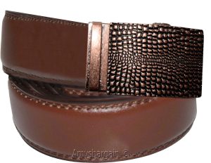 Real Leather Men’s Belt. (XL) Automatic lock. Dress & Casual belt. Fashion belt - Image 10