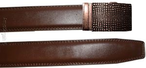 Real Leather Men’s Belt. (XL) Automatic lock. Dress & Casual belt. Fashion belt - Image 4