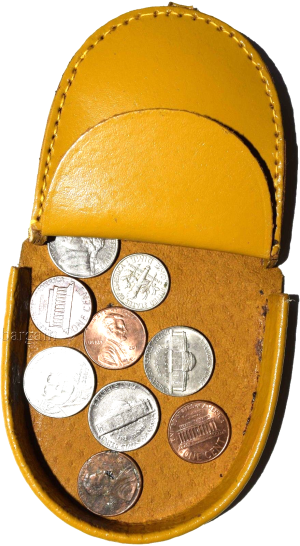 Unisex Leather change purses, Coin case, Vintage styled change purse, BNWT - Image 12