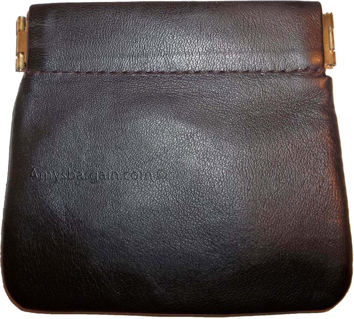 2 New Leather Squeeze change purse with Credit card space change purse - Image 10