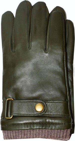 Men’s gloves genuine lambskin leather winter gloves, wool lined winter gloves - Image 16