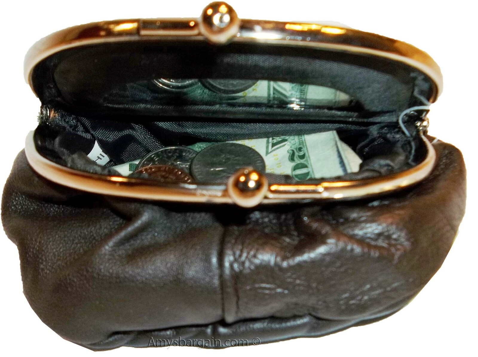 New Women's Leather Mirror Change Purse coin bag Women’s Wallet bag mini purse++ - Image 15
