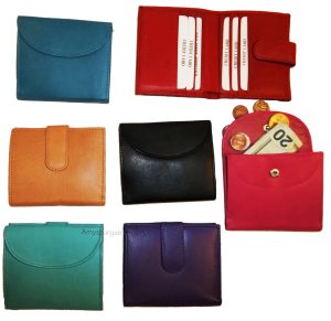 Woman's Wallet. Leather Wallet. 8 Cards ID Billfold Coin purse. wallet Br New. - Image 12