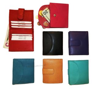 Woman's Wallet. Leather Wallet. 8 Cards ID Billfold Coin purse. wallet Br New. - Image 4