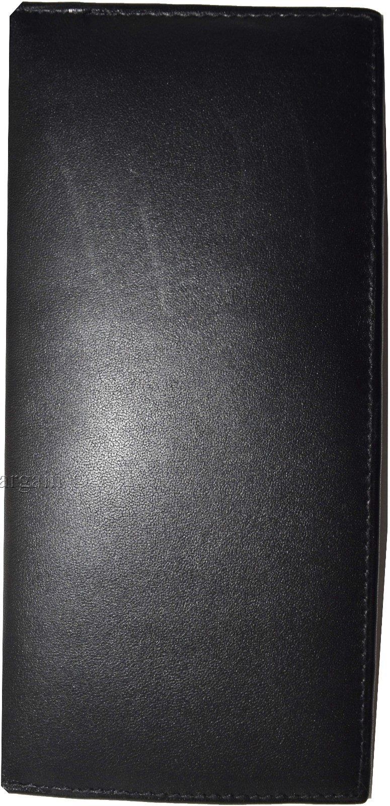 Women/Men's Leather Checkbook Wallet, 3 bill pockets 9 credit card ID case new - Image 11