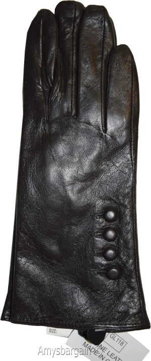 Women's Leather Gloves Winter Gloves warm new Leather Gloves genuine leather - Image 9