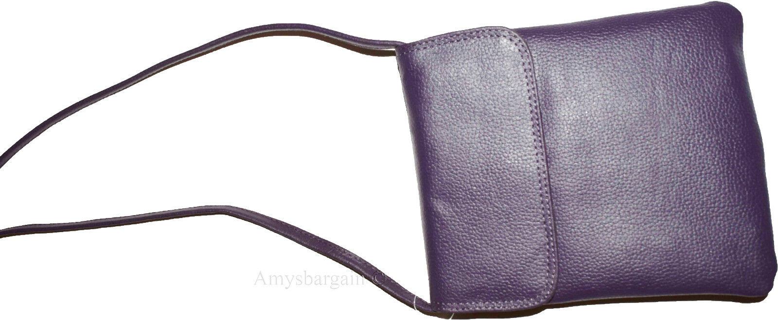 Women's Leather handbag Purple handbag purse leather day bag party bag Swing bag - Image 12