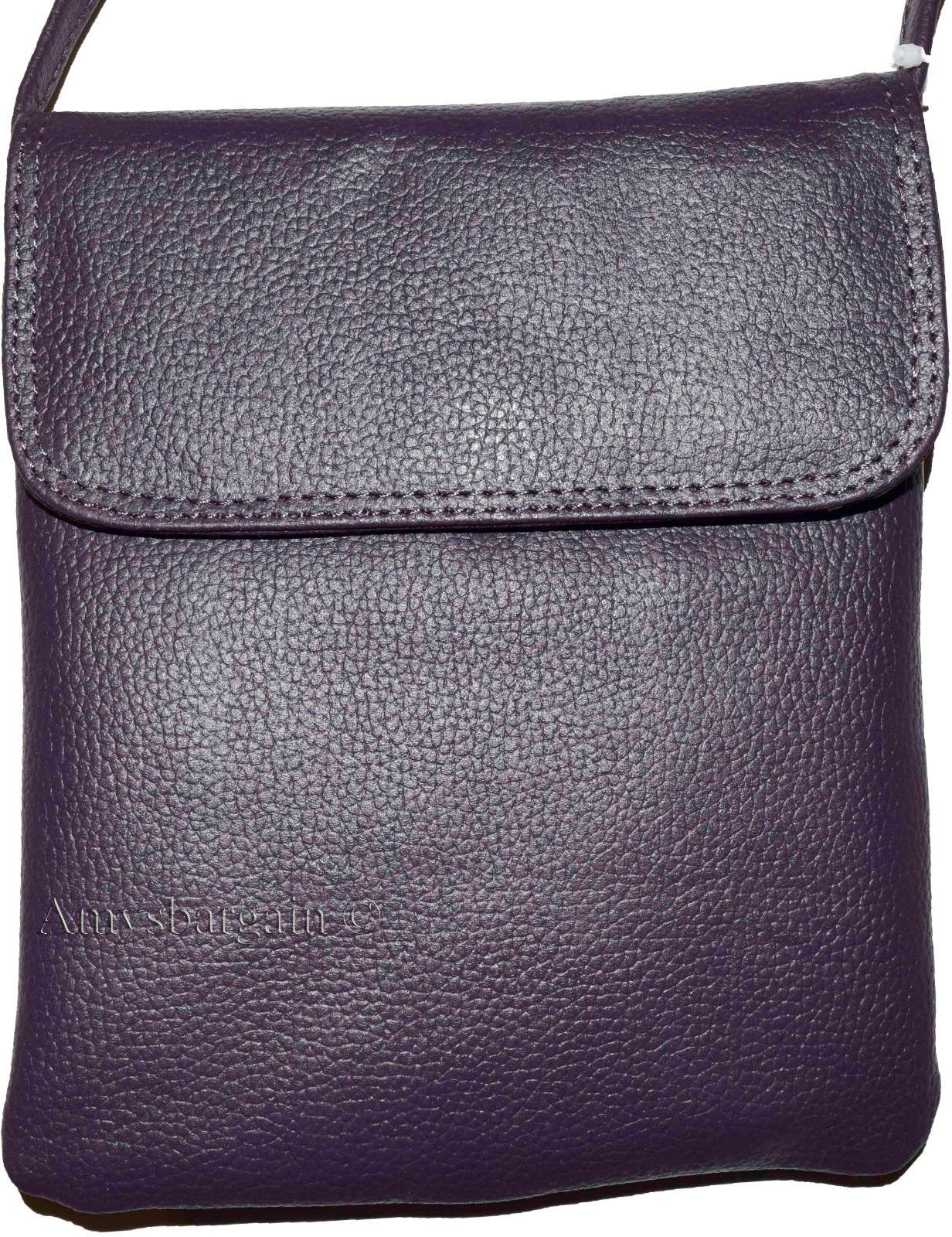 Women's Leather handbag Purple handbag purse leather day bag party bag Swing bag