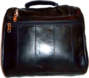 Women/s large leather cosmetic make up case doorknob hanger toiletry case - Image 10