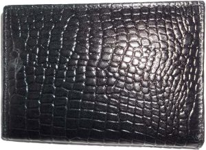 crocodile printed leather passport case wallet credit card case passport holder - Image 10