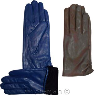leather gloves winter gloves, ladies leather gloves dressy new winter gloves - Image 5