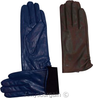 leather gloves winter gloves, ladies leather gloves dressy new winter gloves - Image 6