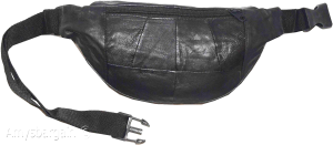 leather waist pouch black pouch waist bag leather bag fanny pack brand new bag - Image 10
