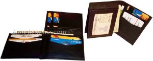 lot if 4 man's wallet new style trifold leather wallet id 2 bifold pockets b new - Image 13