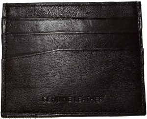 lot of 2 new leather business card case 7 credit card id card new tan card case - Image 5
