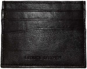 lot of 2 new leather business card case 7 credit card id card new tan card case - Image 7