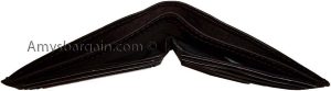 lot of 3 men's wallet. leather hipster billfold case new bifold zip coin purse - Image 7