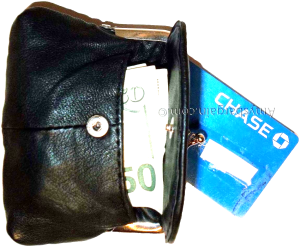 lot of 6 leather change purse bag lady’s wallet purse mini pocket new coin case - Image 12