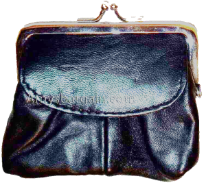 lot of 6 leather change purse bag lady’s wallet purse mini pocket new coin case - Image 5