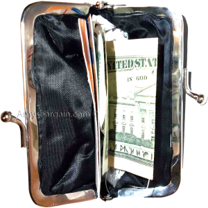 lot of 6 leather change purse bag lady’s wallet purse mini pocket new coin case - Image 6