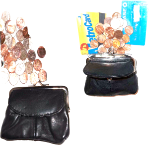 lot of 6 leather change purse bag lady’s wallet purse mini pocket new coin case - Image 9