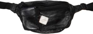 waist pouch leather waist pouch medium size leather fanny pack new waist bag - Image 11
