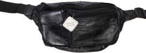 waist pouch leather waist pouch medium size leather fanny pack new waist bag - Image 12