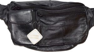 waist pouch leather waist pouch medium size leather fanny pack new waist bag - Image 3