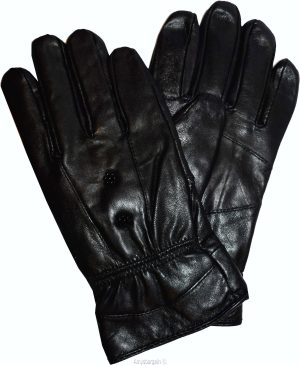 women's leather gloves black warm winter genuine leather gloves guantes de piel - Image 8