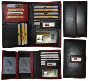 women’s wallet genuine leather wallet lambskin ladies credit card id wallet new