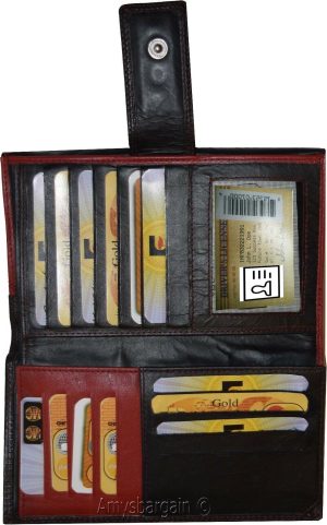women’s wallet genuine leather wallet lambskin ladies credit card id wallet new - Image 7