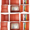 12 Leather business card credit card case ID card ATM card case card holder NWT