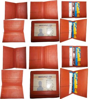 12 Leather business card credit card case ID card ATM card case card holder NWT