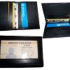 3 Leather business card credit card case ID card ATM card case card holder BNWT