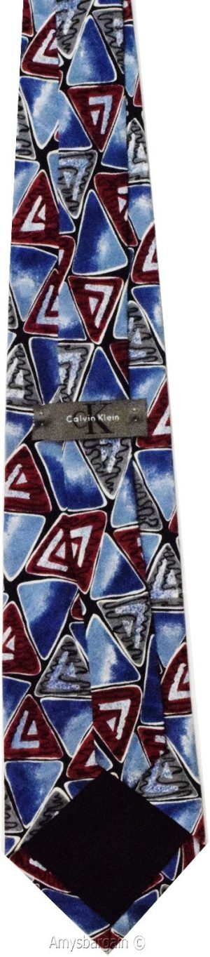 Calvin Klein Neck Tie, 100% Silk tie, Neck wear Made in USA, New Designer tie - Image 8